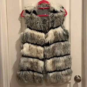 Calypso st Barth Faux fur vest